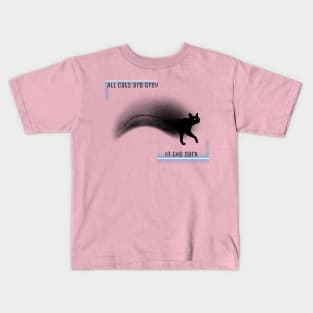 All cats are grey in the dark Kids T-Shirt